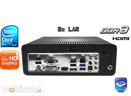 10 sztuk Przemysłowy MiniPC mBOX-3240 2LAN v.1  