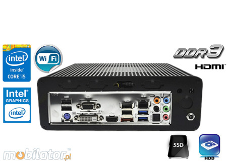 Przemysłowy MiniPC mBOX-4570 v.2