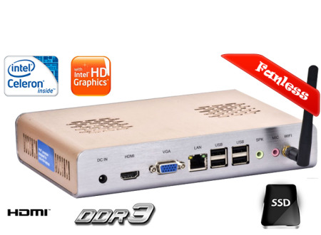 10x Industrial Fanless MiniPC mBOX-T30 v.1