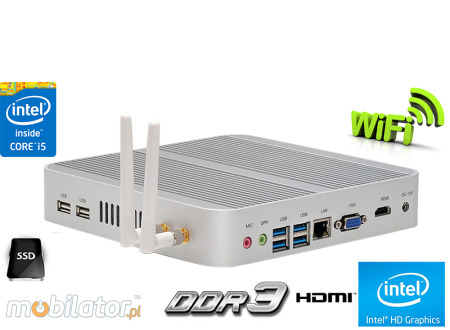 Industrial MiniPC mBOX-3317U v.2