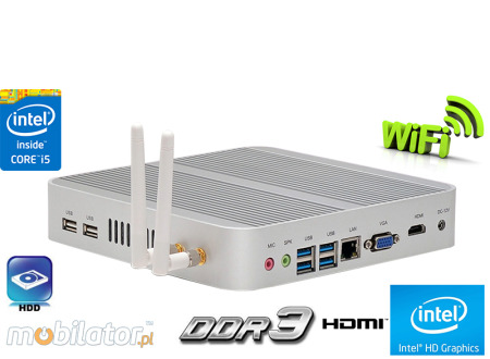 Industrial MiniPC mBOX-3317U v.3