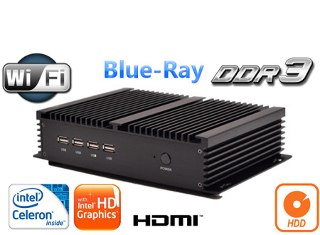 Industrial MiniPC mBOX-I37C4 BlueRay v.3
