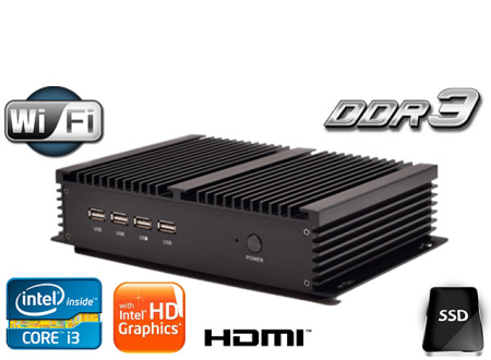 Industrial MiniPC mBOX-T3217UC4 i3 v.2