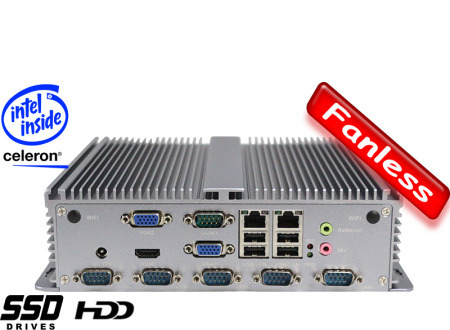 Industrial Fanless MiniPC IBOX-TN1037uB High (8GB)