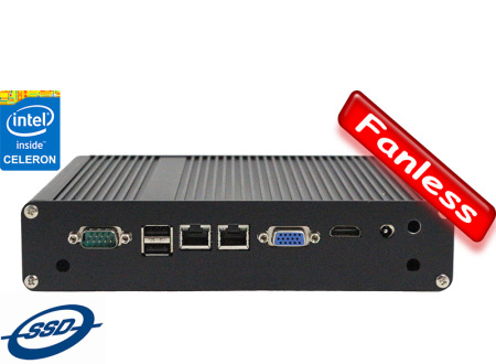 Industrial Fanless MiniPC IBOX-ZPC-H6-X4