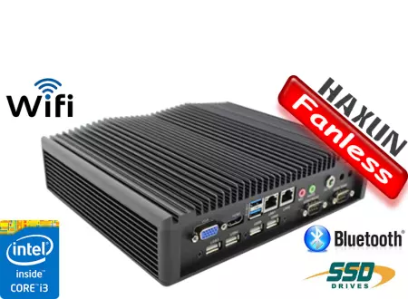 MiniPC Przemysłowy Fanless MBOX-K700-3217U v.2.1