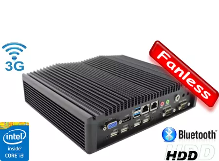 MiniPC Przemysłowy Fanless MBOX-K700-3217U v.3.1
