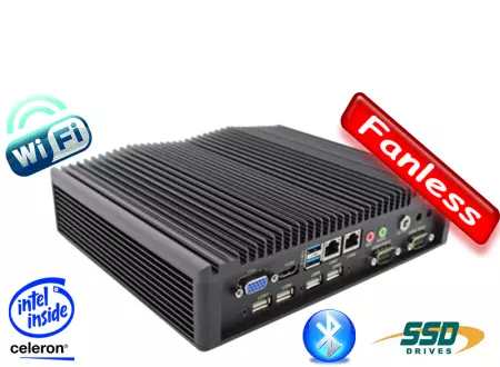 MiniPC Przemysłowy Fanless MBOX-K700-Celeron v.3