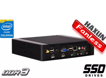 MiniPC Przemysłowy Fanless MBOX-K900-Celeron v.1 