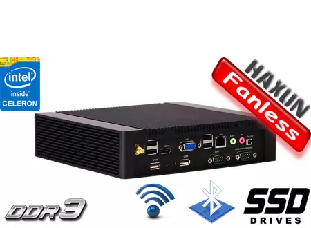MiniPC Przemysłowy Fanless MBOX-K900-Celeron v.2