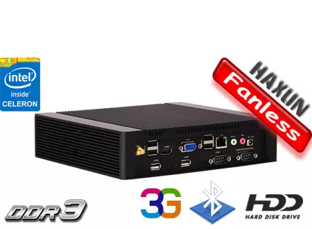 MiniPC Industrial Fanless MBOX-K900-Celeron v.3