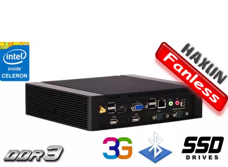 MiniPC Industrial Fanless MBOX-K900-Celeron v.3.1