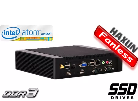 MiniPC Industrial Fanless MBOX-K900-D2550 v.1
