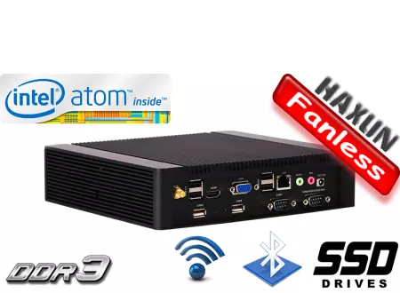 MiniPC Industrial Fanless MBOX-K900-D2550 v.2