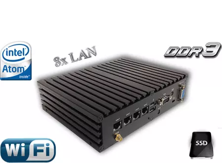 5x Industrial MiniPC mBOX - JW373L8 v.1