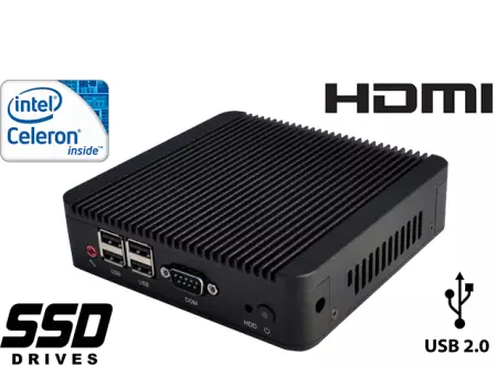 10x Industrial Fanless MiniPC mBOX Nuc Q100N-01 v.2