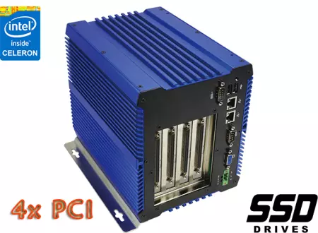 Fanless Industrial Computer MiniPC IBOX- 1037UE (4PCI) v.1