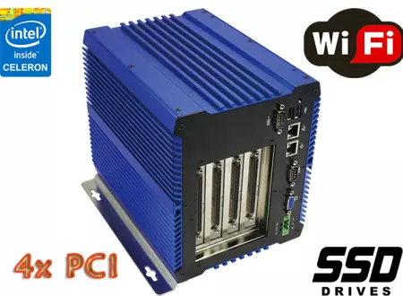 Fanless Industrial Computer MiniPC IBOX- 1037UE (4PCI) v.2