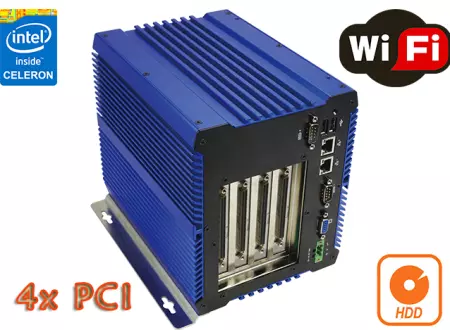 Komputer Przemysłowy Fanless MiniPC IBOX- 1037UE (4PCI) v.4