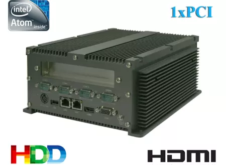 Komputer Przemysłowy Fanless MiniPC moBOX-525P1 (PCI) v.1