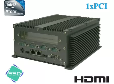 Komputer Przemysłowy Fanless MiniPC moBOX-525P1 (PCI) v.4