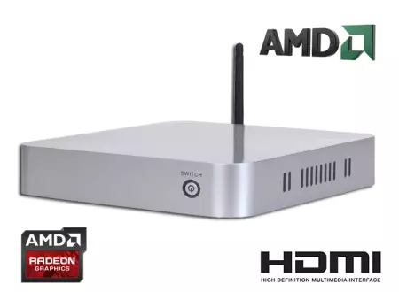 Industrial Computer Fanless MiniPC nBOX-L19-X BAREBONE