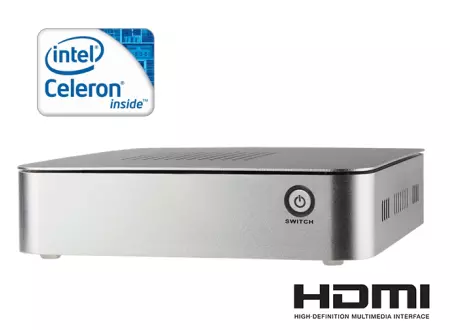 Komputer Przemysłowy Fanless MiniPC nBOX-X25-X BAREBONE