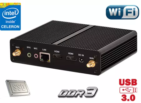 Industrial MiniPC mBOX-M195D v.2