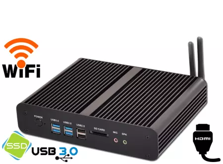 Industrial MiniPC mBOX-T5010U v.2