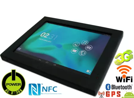 Industrial ANDROID Touch Panel PC AV-Panel 10.1 inch IP54 v.8
