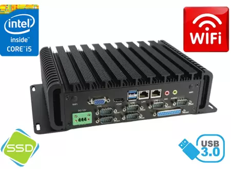 Komputer Przemysłowy Fanless MiniPC IBOX-I5-3210m High (WiFi)