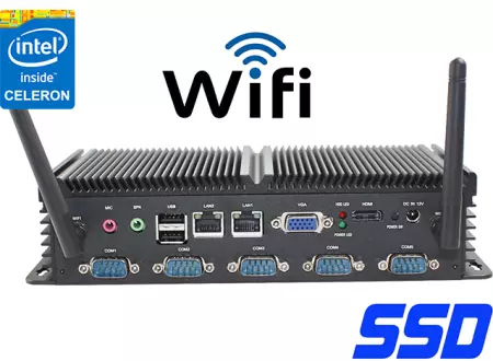Industrial Computer Fanless Mini PC IBOX-N2900A v.1