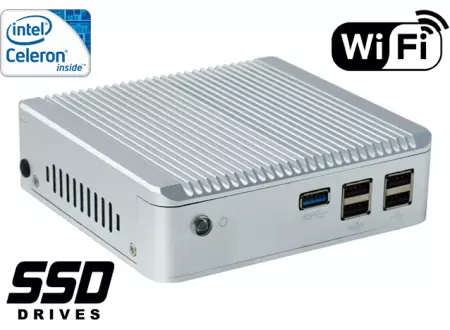 Przemysłowy Komputer Fanless MiniPC Nuc IBOX-Nano-J1900-N7 v.3