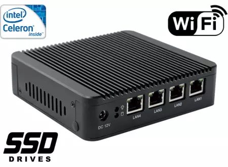 Przemysłowy Komputer Fanless MiniPC Nuc IBOX-501 N10-B v.2