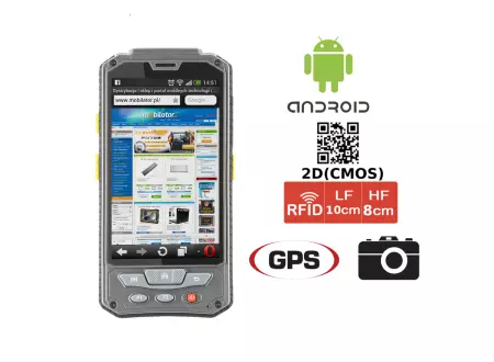 Przemysłowy Kolektor Danych MobiPad H9 v.10.1