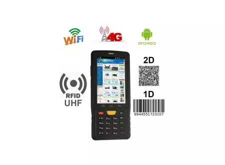 Przemysłowy kolektor danych Senter ST908W-2D Newland + RFID UHF