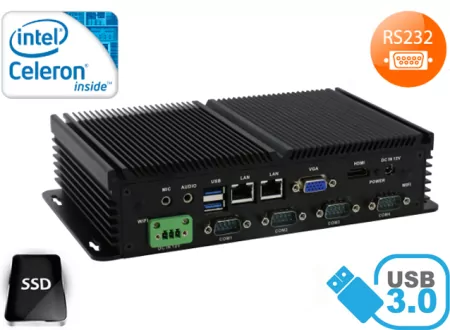 MiniPC z pasywnym chłodzeniem do przemysłu