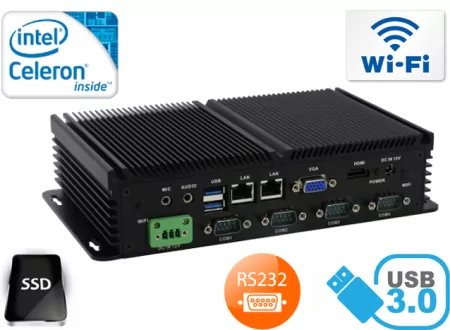 Odporny komputer do instalacji przemysłowych