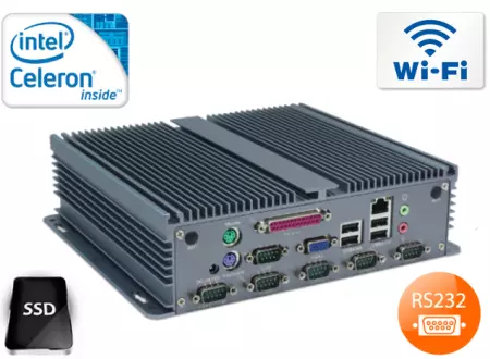 Industrial Computer Fanless MiniPC IBOX-206(1037UL1) v.6
