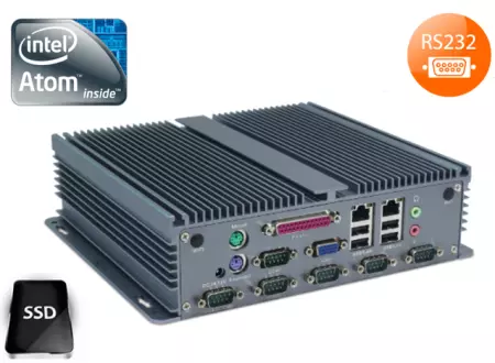 Przemysłowy Komputer Fanless MiniPC IBOX-206(D2550) v.1