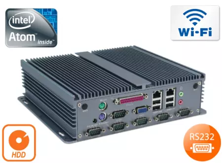 Przemysłowy Komputer Fanless MiniPC IBOX-206(D2550) v.3