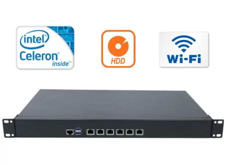 Industrial Computer Fanless MiniPC Nuc IBOX-NS-1U6L v.3