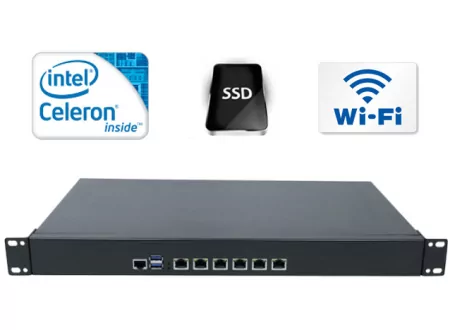 Industrial Computer Fanless MiniPC Nuc IBOX-NS-1U6L v.5