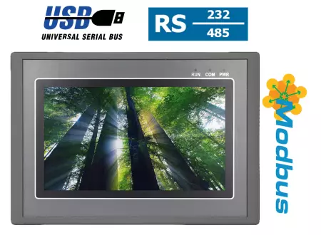 Dotykowy panel HMI do maszyn produkcyjnych