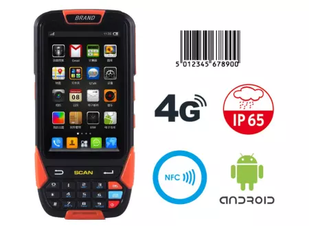 Przemysłowy Kolektor Danych MobiPad A80NS 1D Laser + NFC