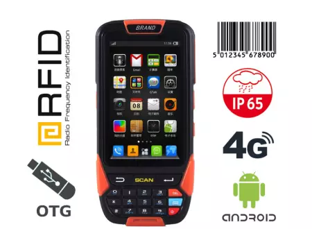 Przemysłowy Kolektor Danych MobiPad A80NS 1D Laser Honeywell + LF + OTG