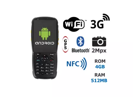 Przemysłowy Kolektor Danych MobiPad A351 NFC RFID + Aparat