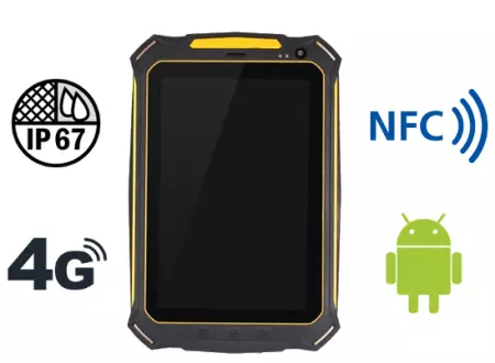 Bezwentylatorowy  wzmocniony tablet na magazyn Wstrząsoodporny Terminal mobilny MobiPad P110