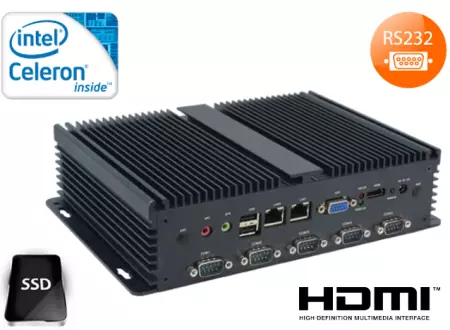 Przemysłowy Komputer Fanless MiniPC IBOX-102 v.1