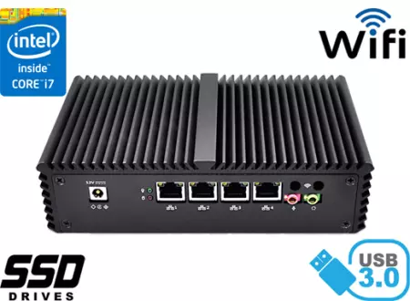 Bezwentylatorowy komputer do warunków przemysłowych